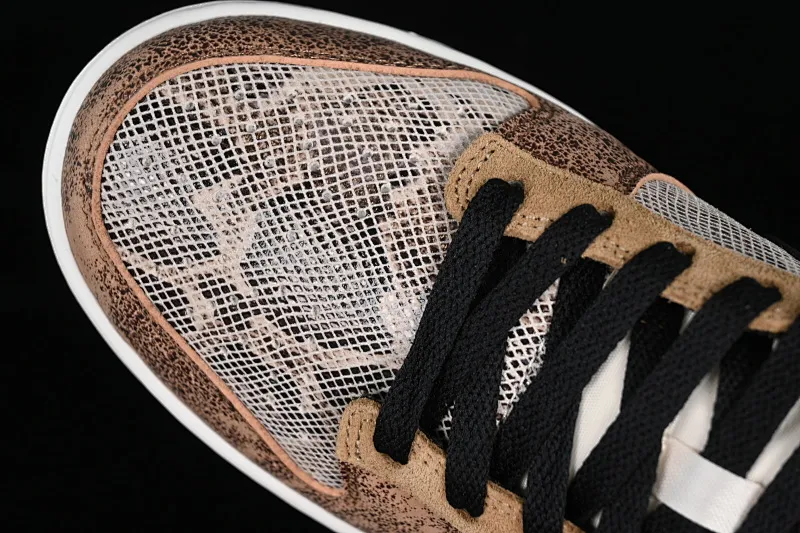 All categories Nk SB Dunk series Nk SB Dunk Low low-top sneakers Nk Dunk Low limited edition snake pattern mocha SB low-top casual skateboard shoes FJ5434-120
